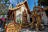 Chiang Mai - Wat Phra That Doi Suthep. The Ubosot. 